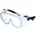 Mcr Safety Glasses, 22 Series Indirect Vent, CL UV-AF, Elast, 36PK 2235